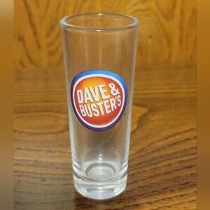 Dave & Buster's Souvenir Tall Shot Glass